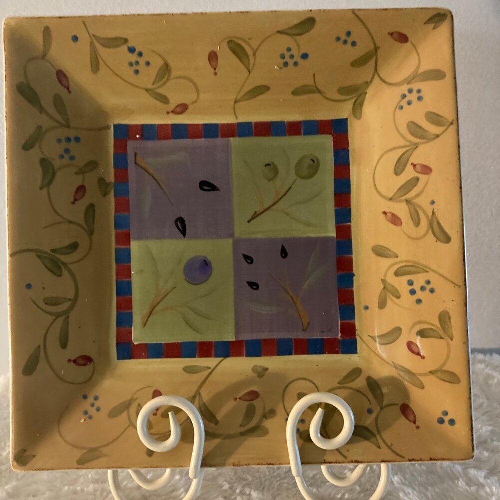 Signature "Olivia" Square Plate/Charger